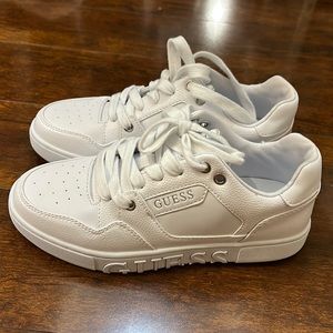 Guess white sneakers size 5.5